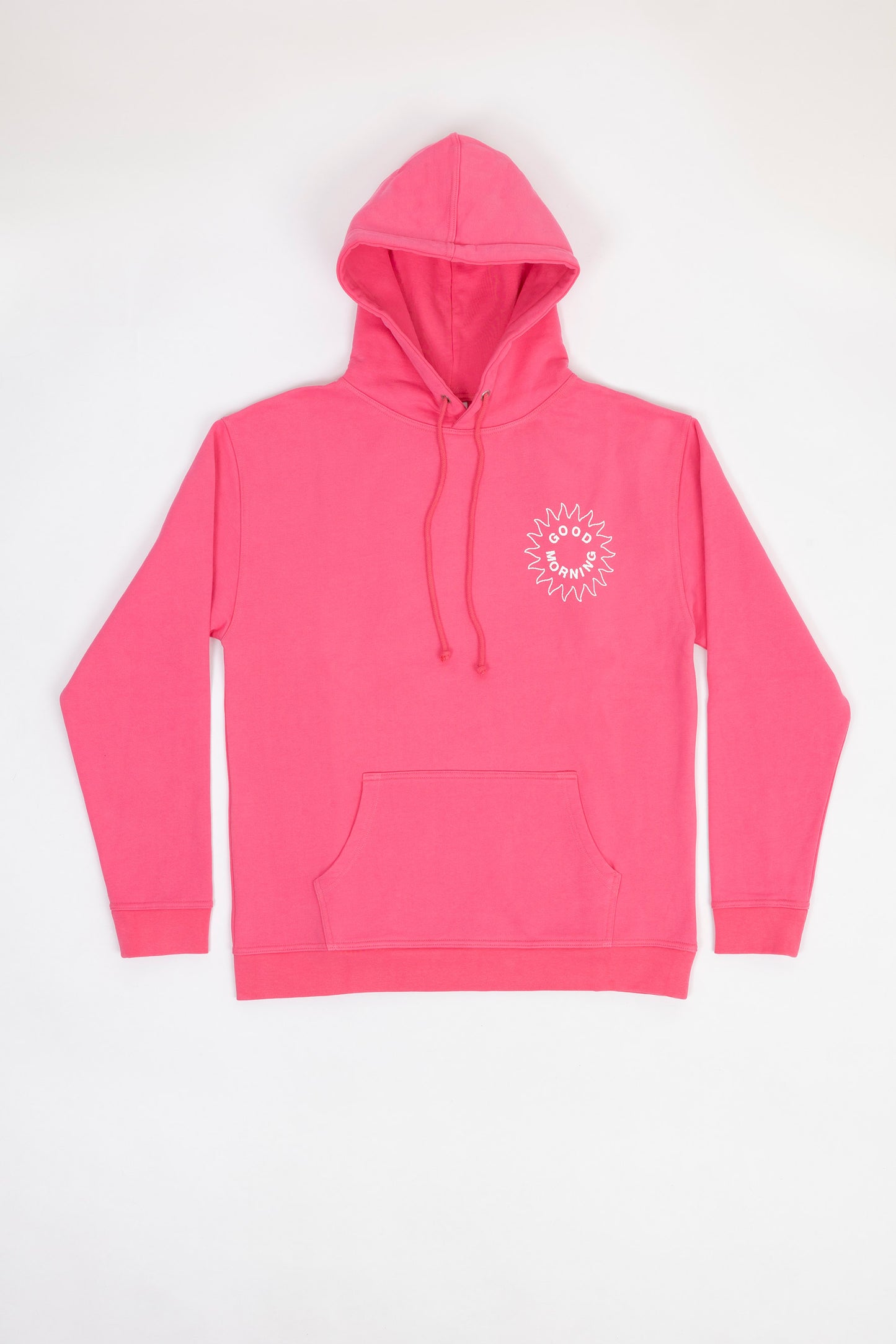 Sun Logo Fleece Pullover Hood – Bubblegum