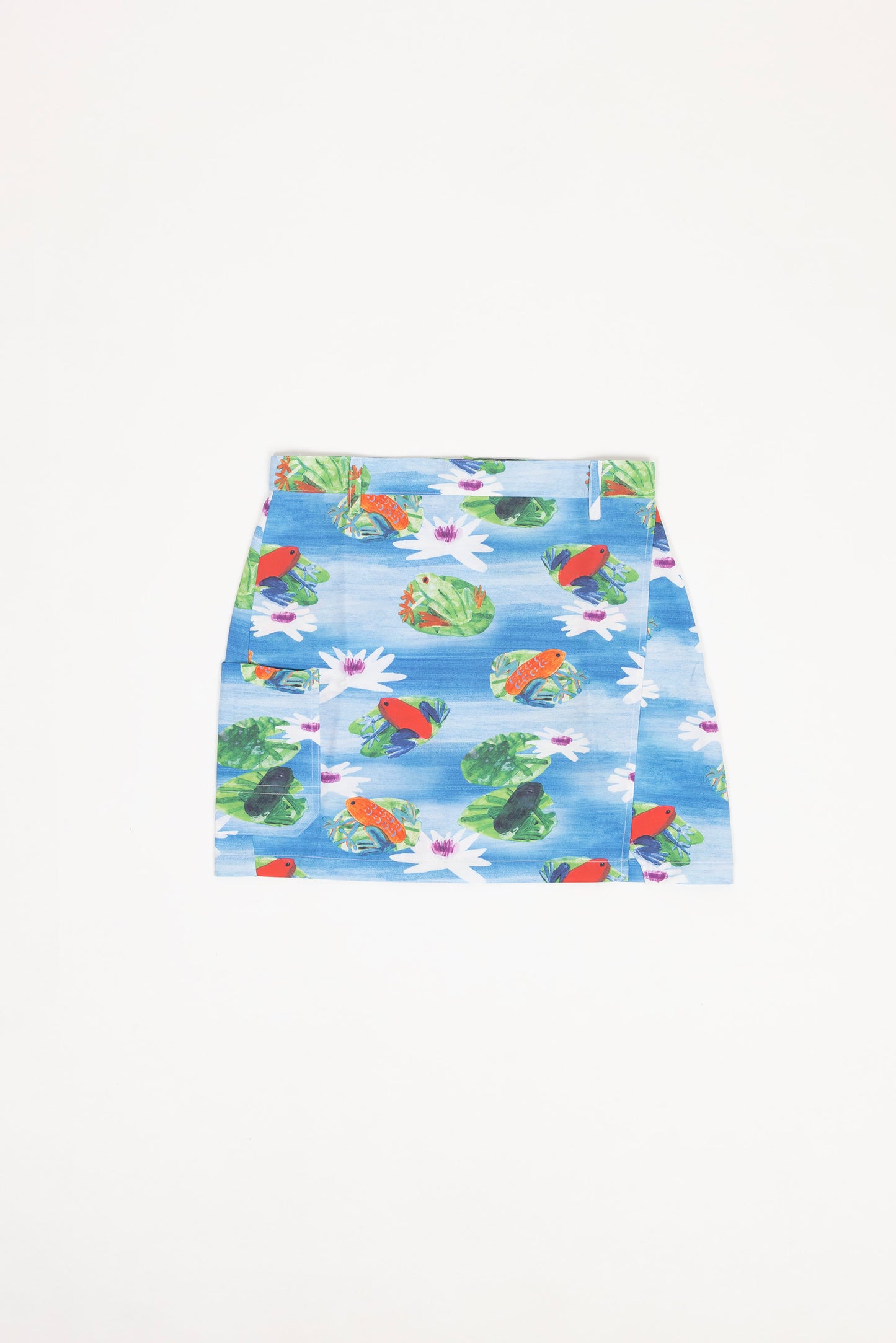 Joe Roberts Womens Mini Skirt - Frogs
