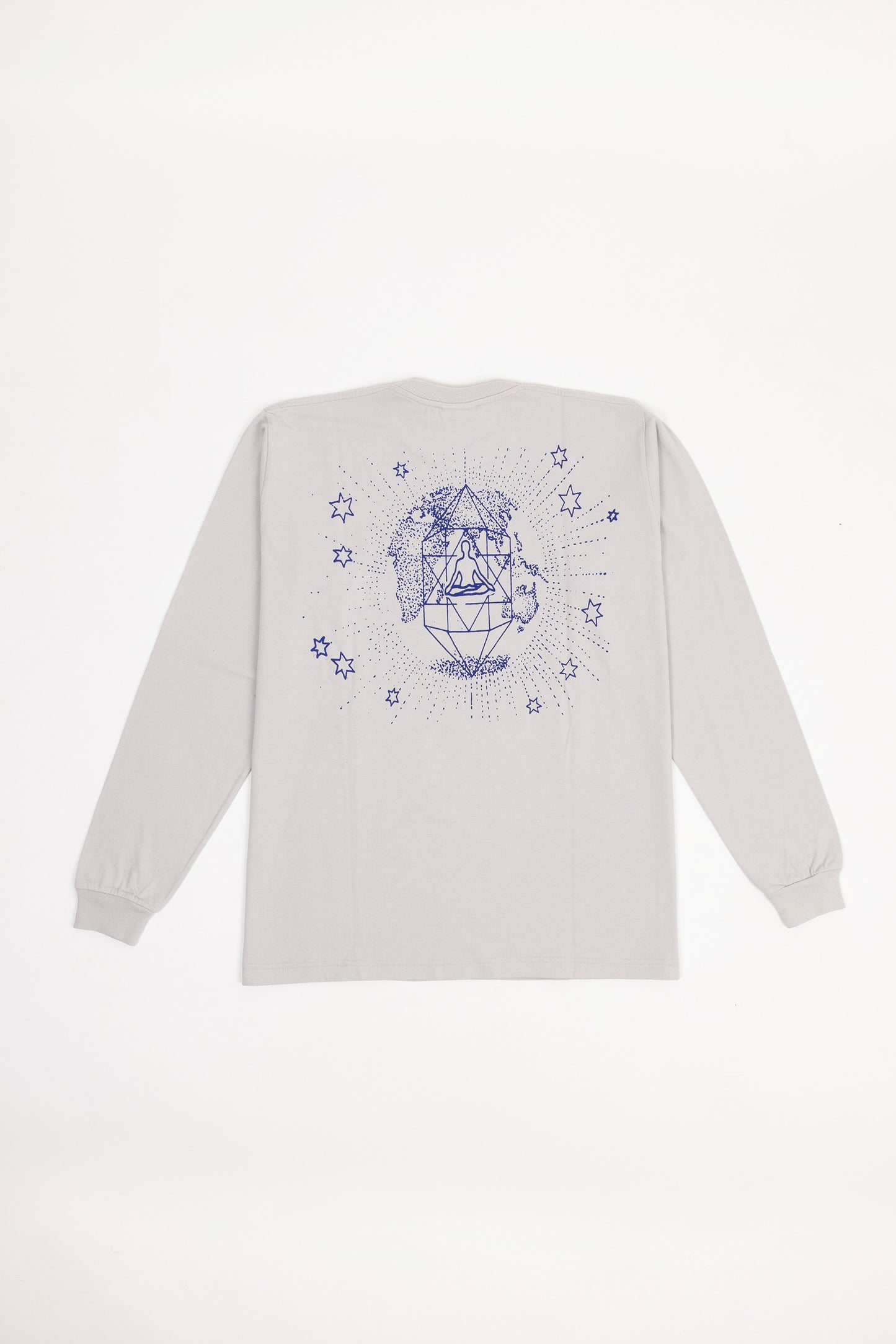 Crystals for Peace LS Tee – Stone