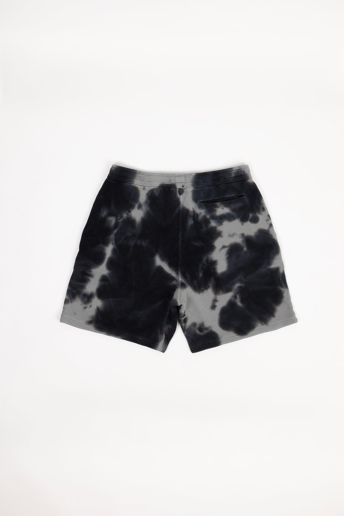 Waffle Short 18” - Smoke Tie Dye
