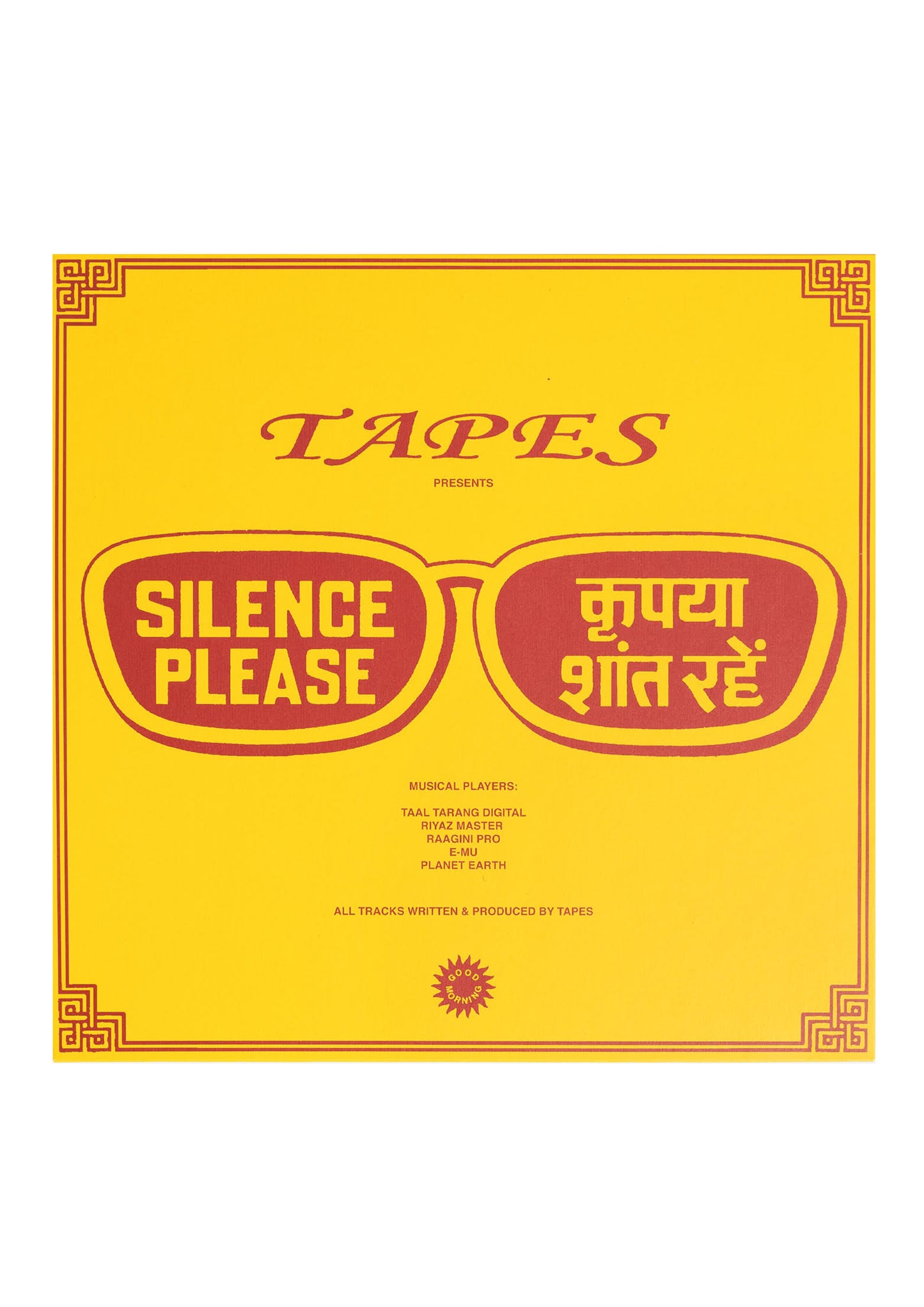 GMV09 TAPES - SILENCE PLEASE 12"