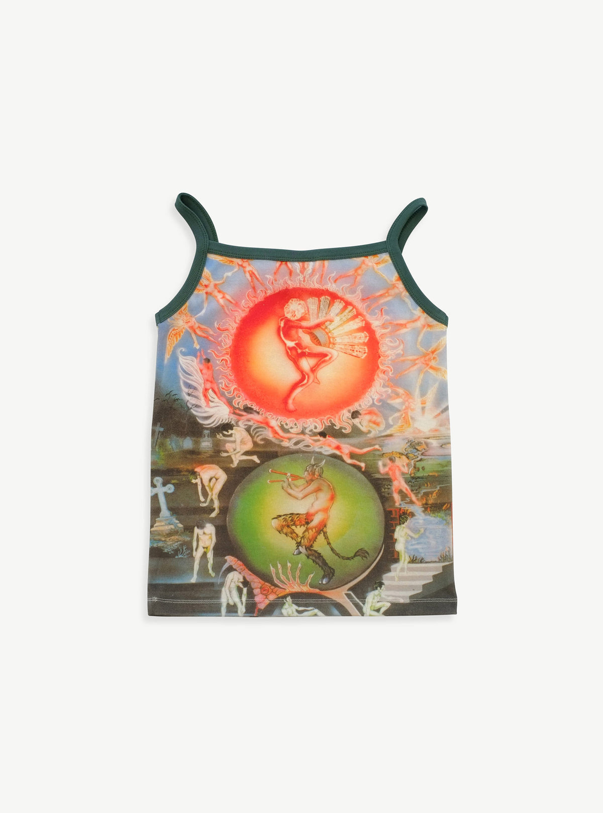 As Above So Below Singlet Top – Black