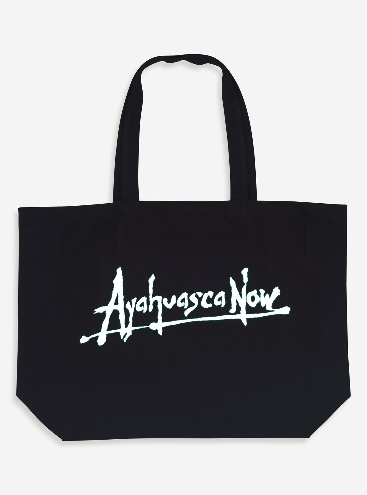 Ayahuasca Now Canvas Tote Bag – Black
