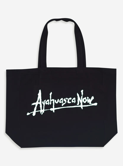 Ayahuasca Now Canvas Tote Bag – Black