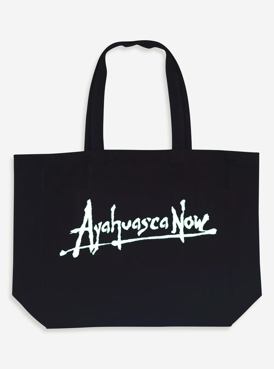 Ayahuasca Now Canvas Tote Bag – Black