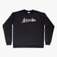 Ayahuasca Fleece Crewneck Sweater – Black