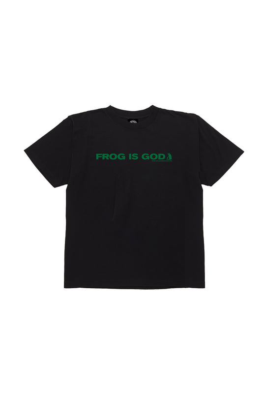 Frog Is God SS Tee - Black