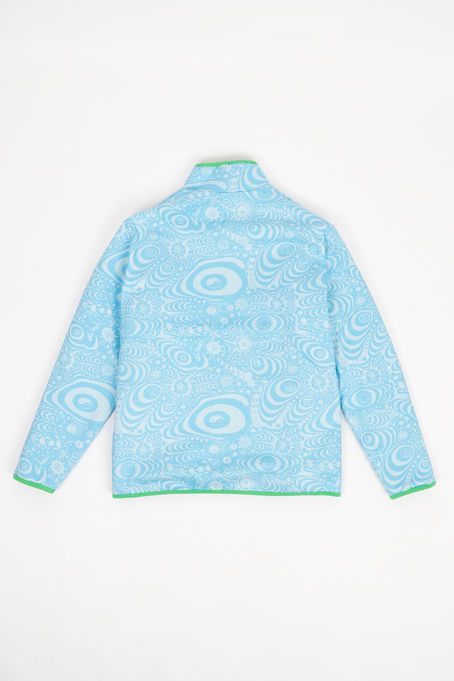 GMT Reversible Polar Fleece Zip Thru Jacket – Abyss / Knowhere Blue