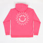 Sun Logo Fleece Pullover Hood – Bubblegum