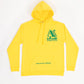 Love is The Answer Fleece Pullover Hood – Sunshine