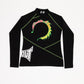 Trip Out Stretch LS Top – Black