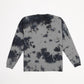 Waffle Knit LS Tee – Smoke Tie Dye