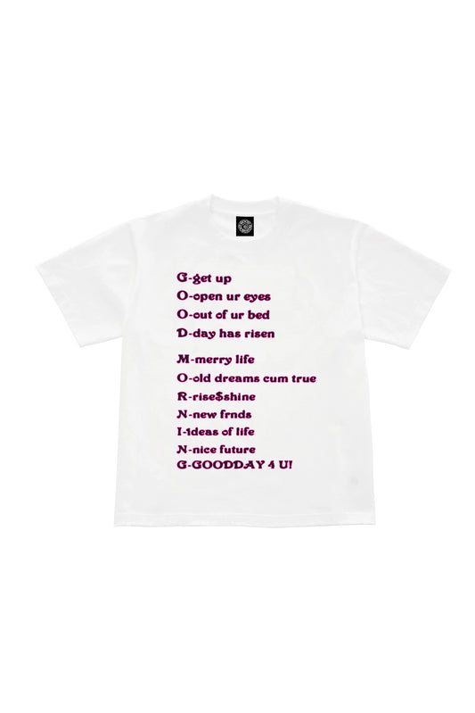 Good Day 4 U SS Tee - White