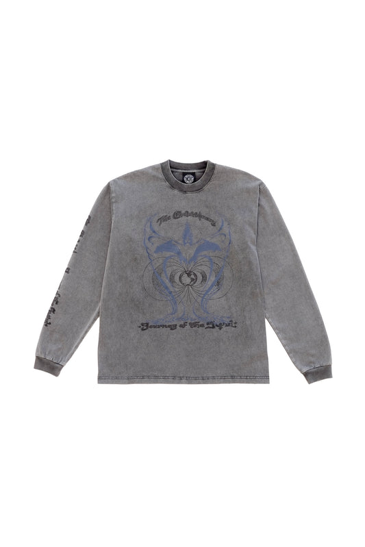 Journey Of The Soul LS Tee - Acid Black
