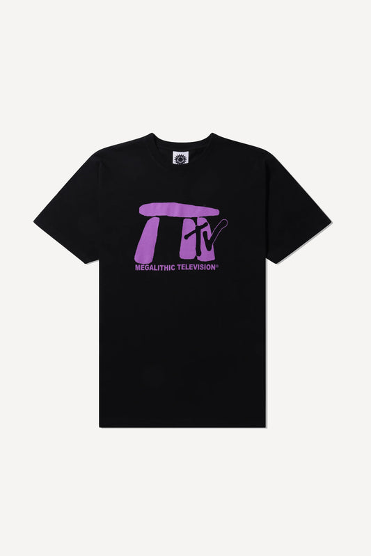 Megalithic TV SS Tee – Black