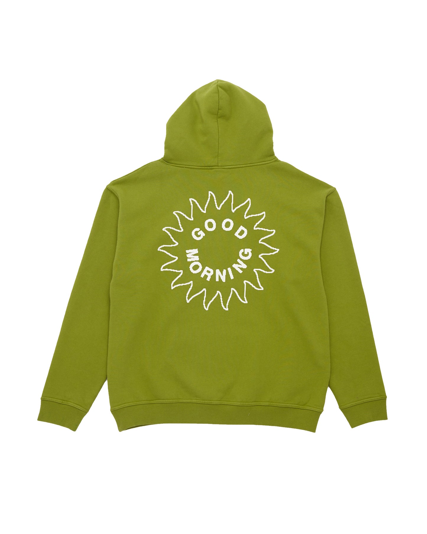 Sun Logo Fleece Hoodie - Leaf