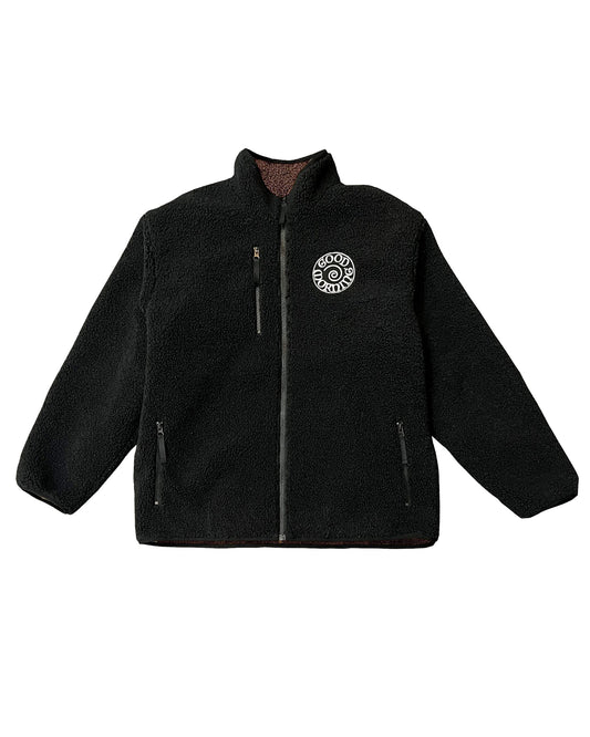 Reversible Zip Thru Double Fleece Jacket