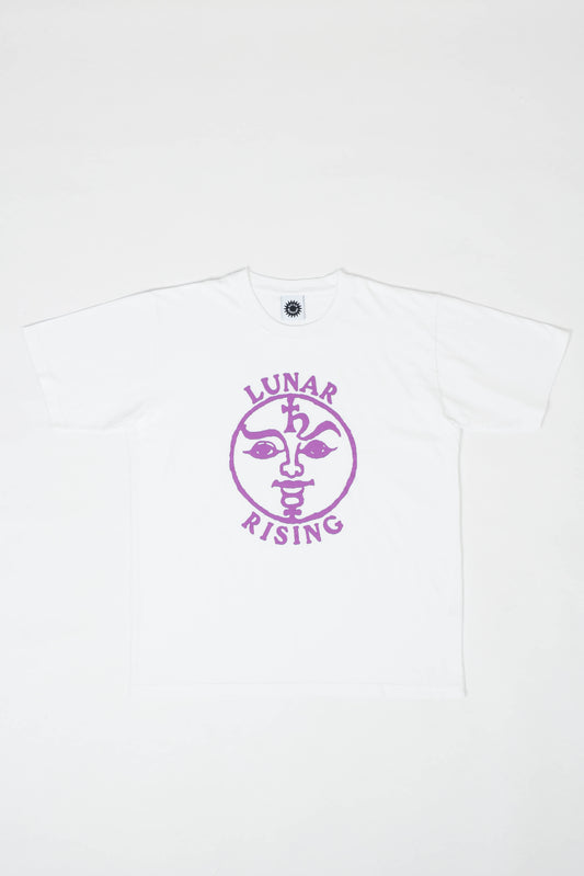 Lunar Rising SS Tee – White