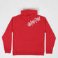 Super Mini Gulp Fleece Pullover Hood – Cherry