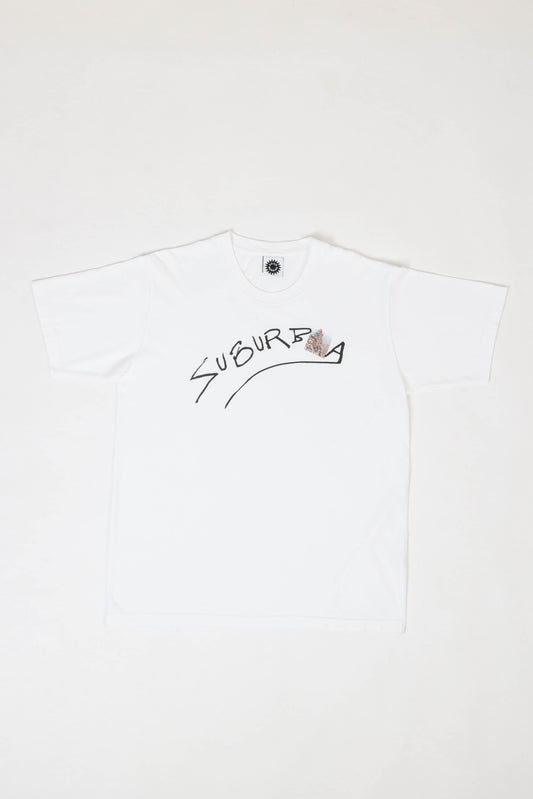 Suburbia SS Tee – White