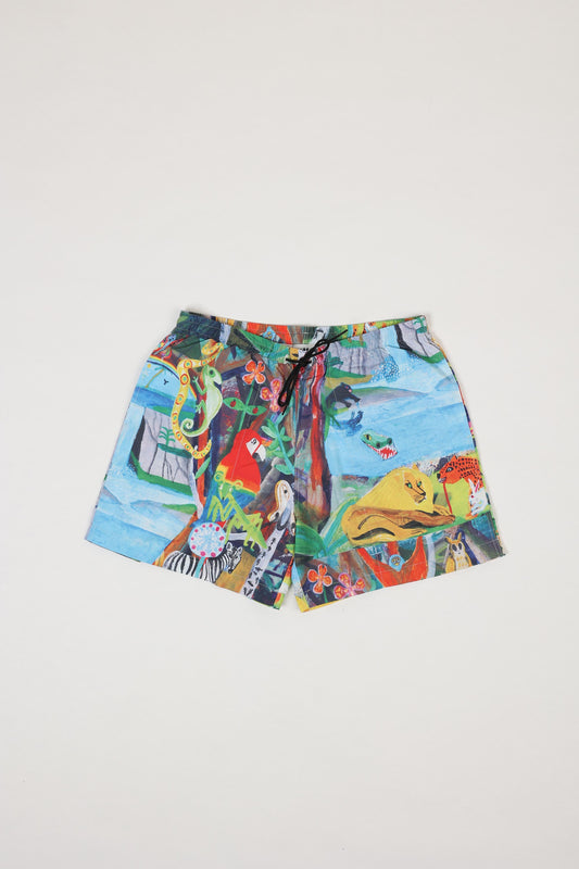 LSD World Peace Swim Short 15’’ - Jungle