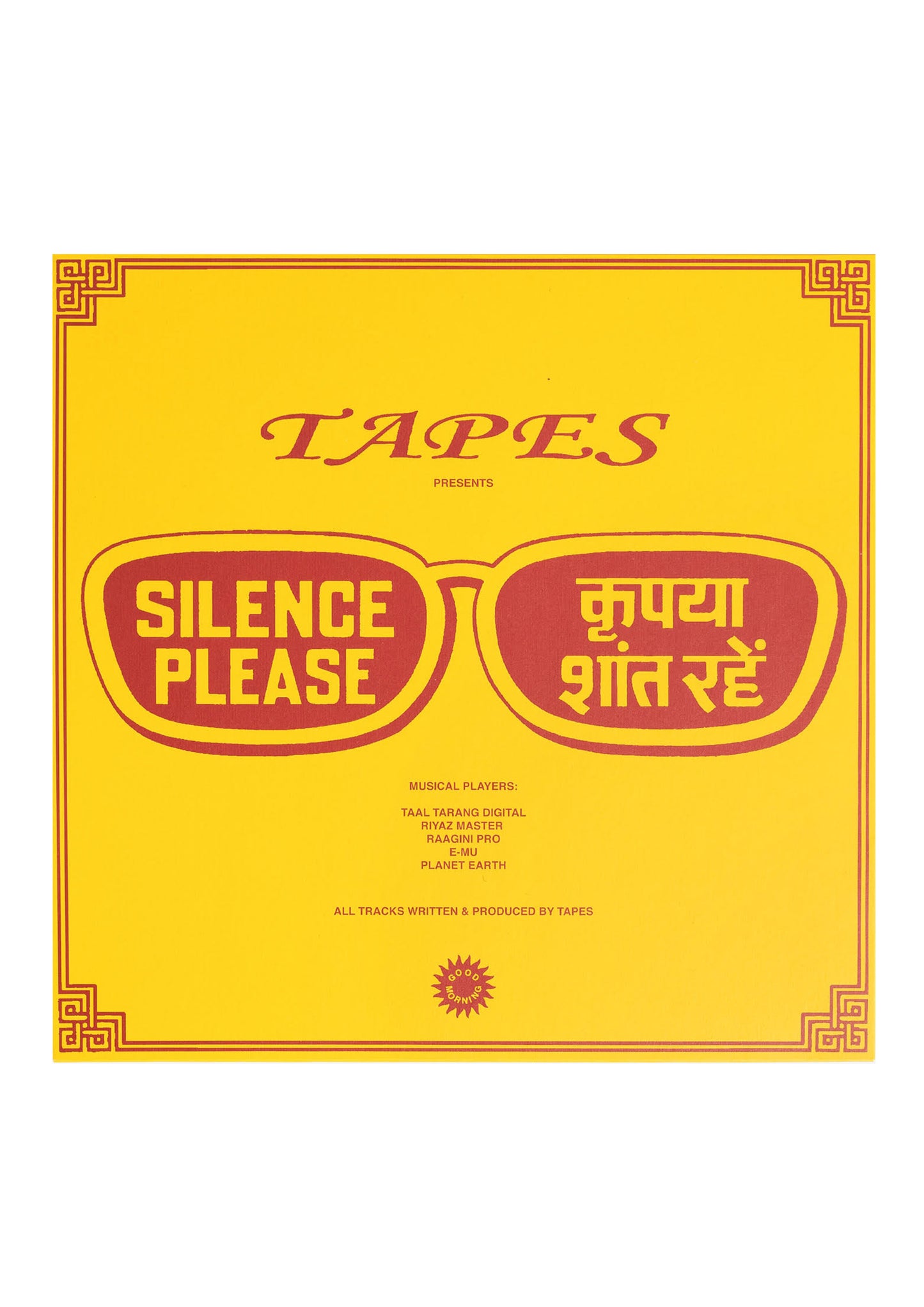 GMV09 TAPES - SILENCE PLEASE 12"